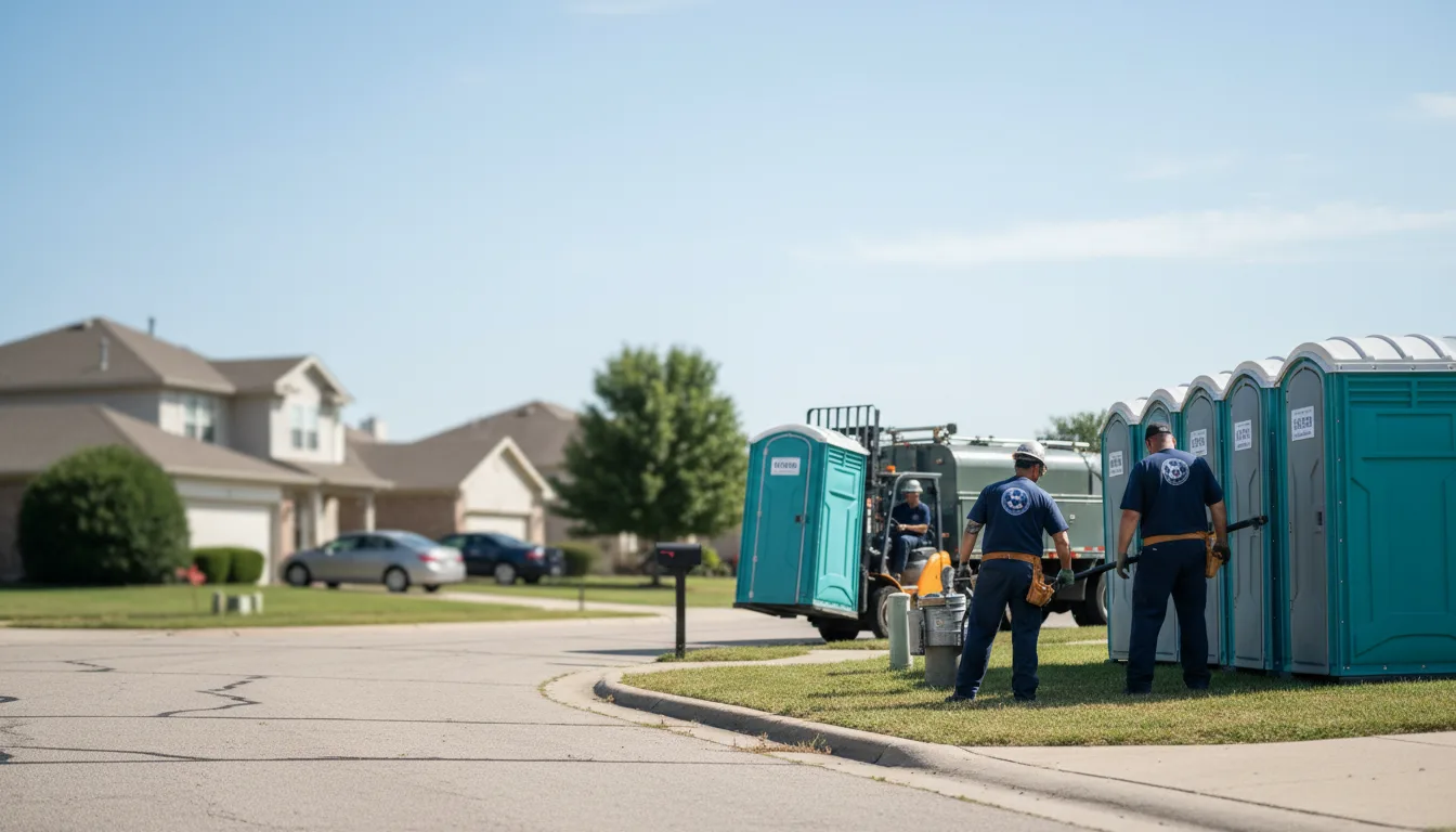 Porta Potty Rental in Heavener, OK near me